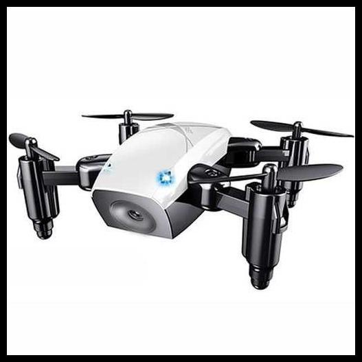 Quadcopter Drone Mini Pocket Foldable - S9 Putih