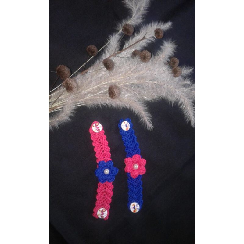 konektor bunga rajut