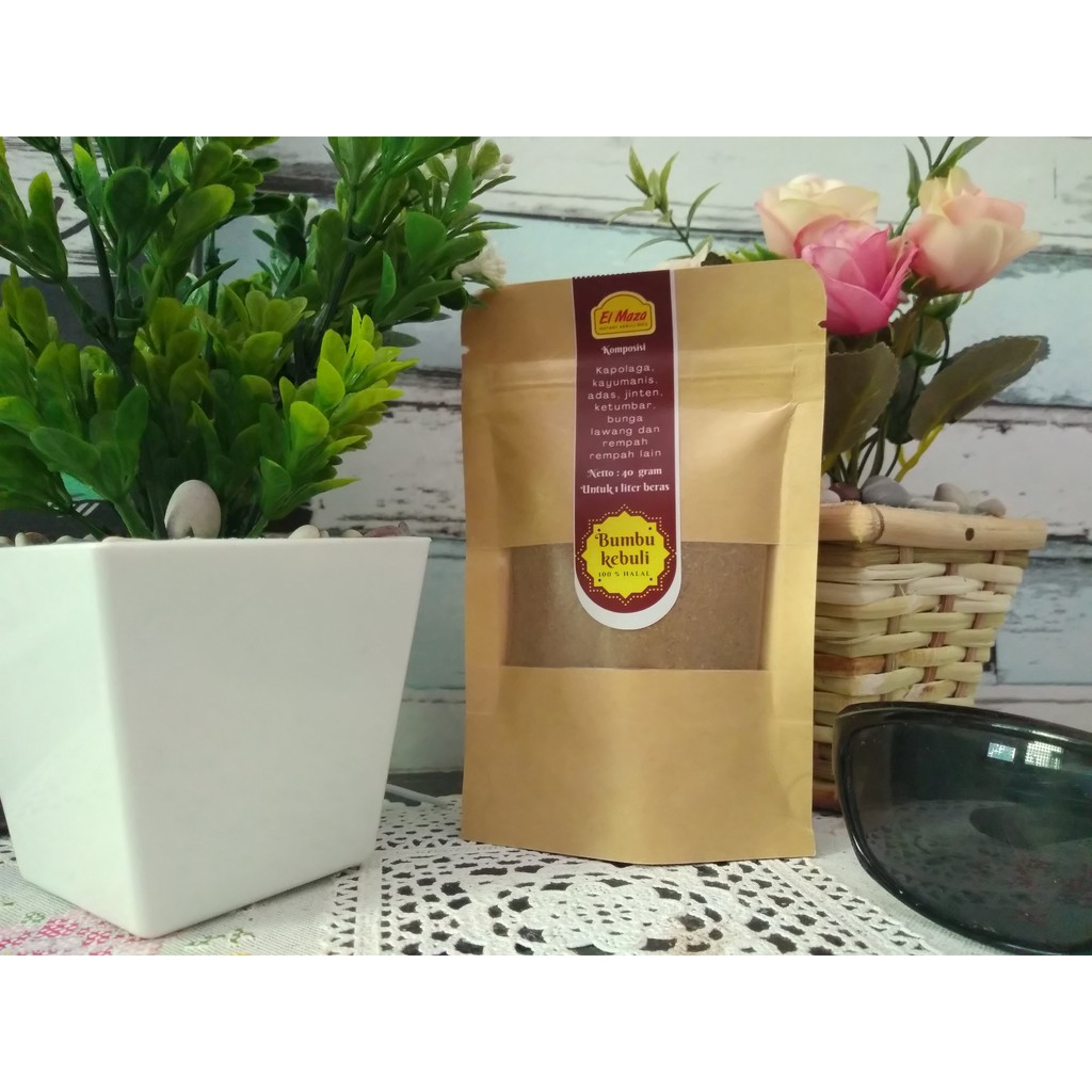 

Bumbu rempah Nasi Kebuli Instant ElMAza kering lengkap komplit