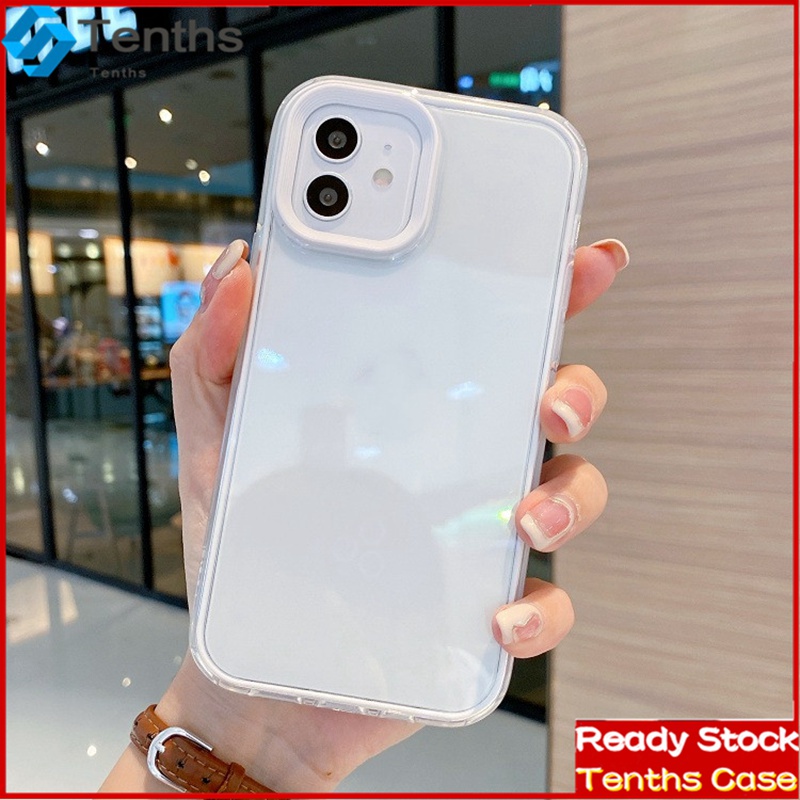 Casing TPU OPPO A57 A16 A15 A15s A95 A93 A94 A74 A54 Reno 6 5 A92 A72 A52 A53 A31 A5 A9 2020 A3s F9 F11 Pro Transparan 3in1