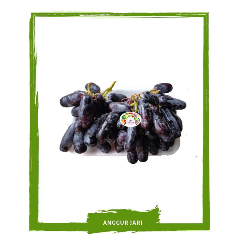 

Anggur Hitam Jari / Seedless Tanpa Biji / Buah Buahan Segar By Mallahrizwa