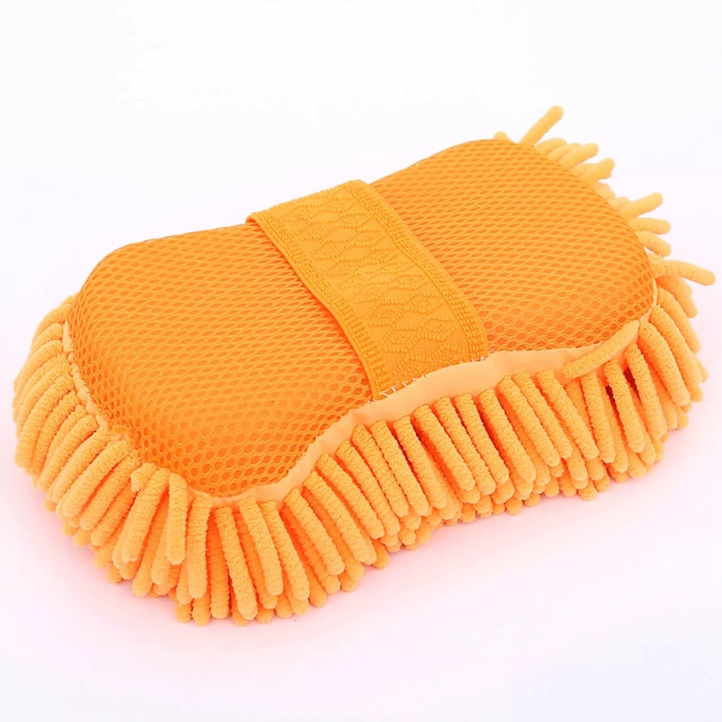 Busa Lap Microfiber Pembersih Serbaguna Spons Auto Cleaning