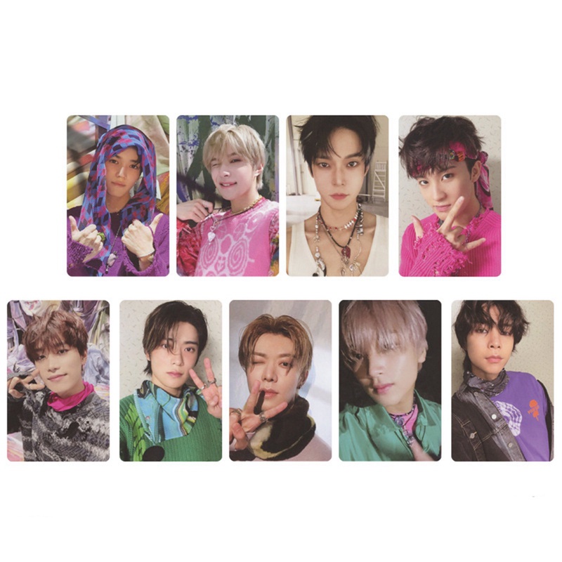 9pcs / Set Kartu Lomo Album Kpop Nct127 Untuk Koleksi Penggemar