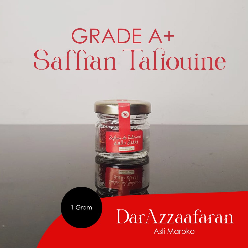 

Saffran GRADE A+ Taliouine Maroko 1gram