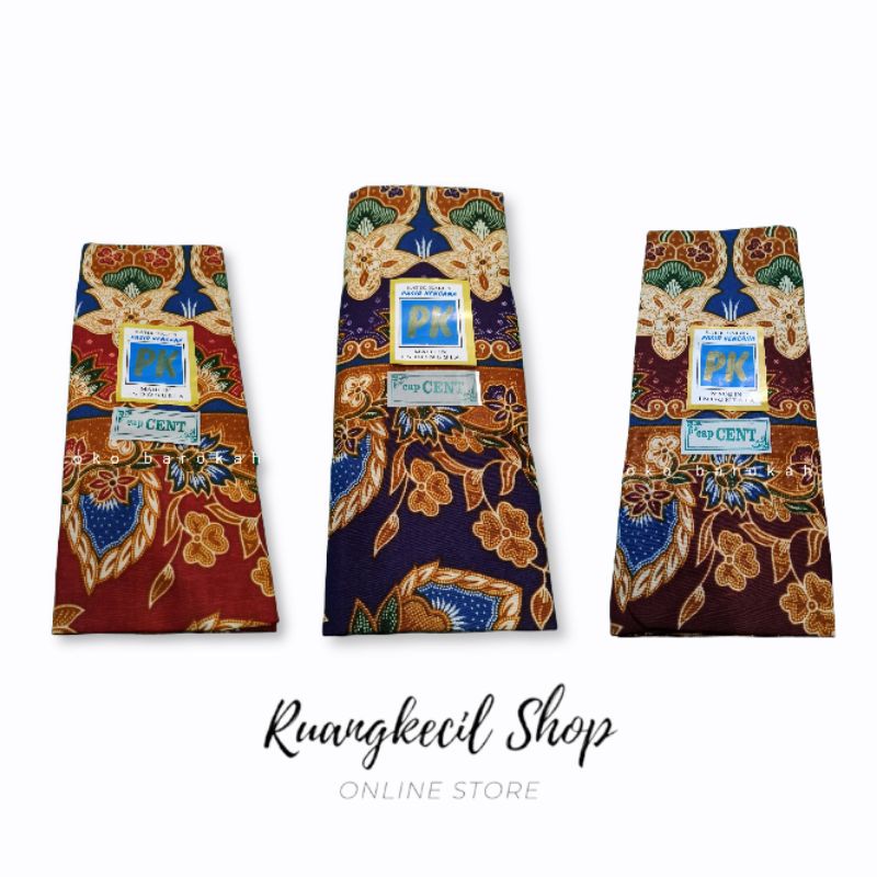 kain sarung wanita merk PK cap cent