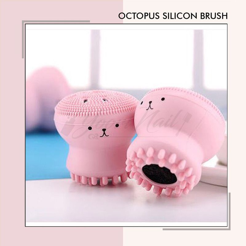 Octopus Brush make up silicon brush jellyfish soft silicon makeup