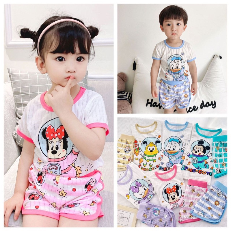 Setelan Space Disney/ Baju Rumah Anak/ Setelan Santai Anak - kado anak - hadiah anak