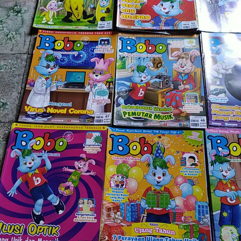 MAJALAH BOBO. bekas