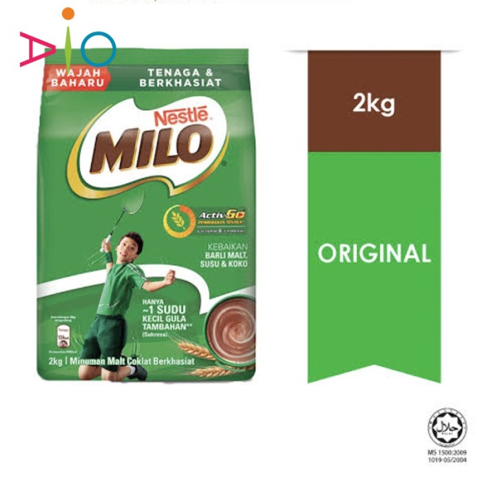 

Milo Activ-Go Bubuk Malt Coklat Malaysia 2Kg 018