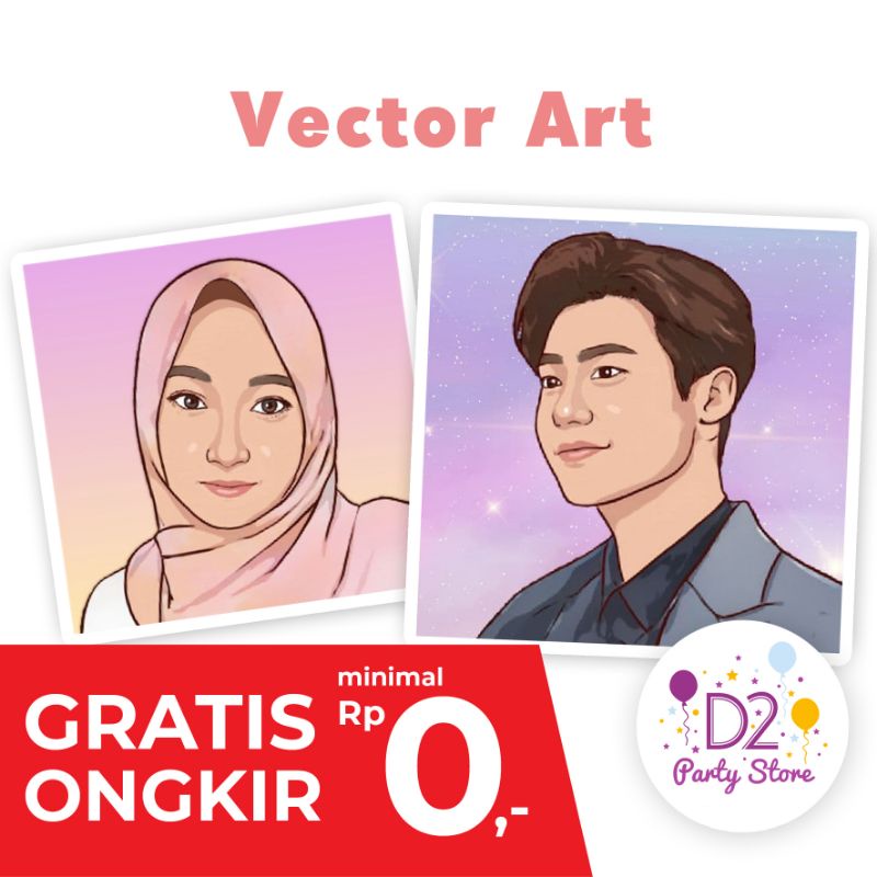 

Kartun Wajah / Vector / ilustrasi Murah / Jasa Edit Foto / Kado / Karikatur Wajah