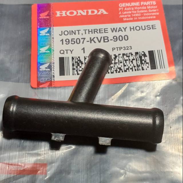 Pipa selang radiator T joint three way motor Vario 110