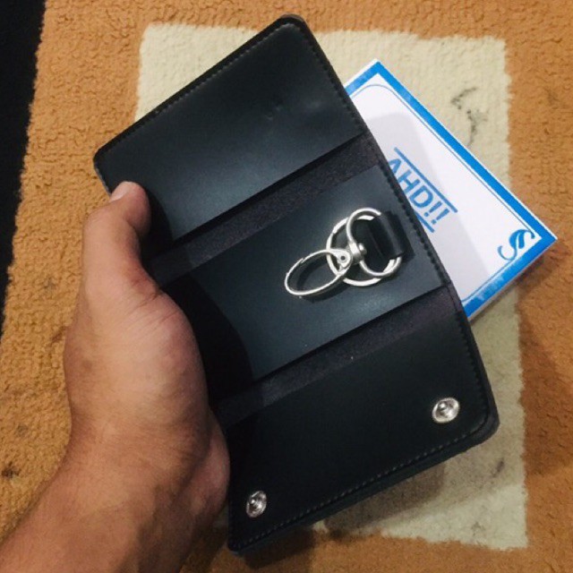 [[antonHilmanto]] dompet kunci kendaraan ring 6 #dompetkunci #dompetpria #keyholder #tempatkunci