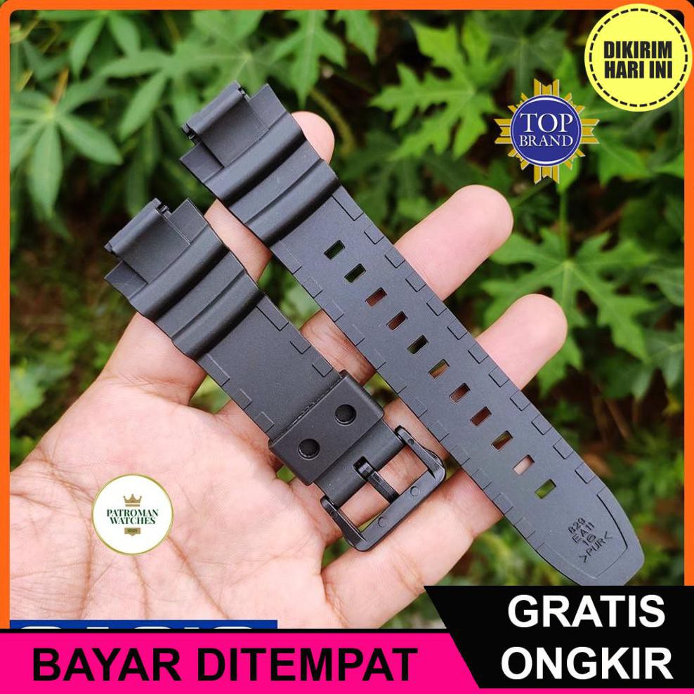 (BAYAR DITEMPAT) OE5191 STRAP TALI JAM W-S220 WS 220 WS220 W S220 ORIGINAL OEM STRAP CASIO W-S220
