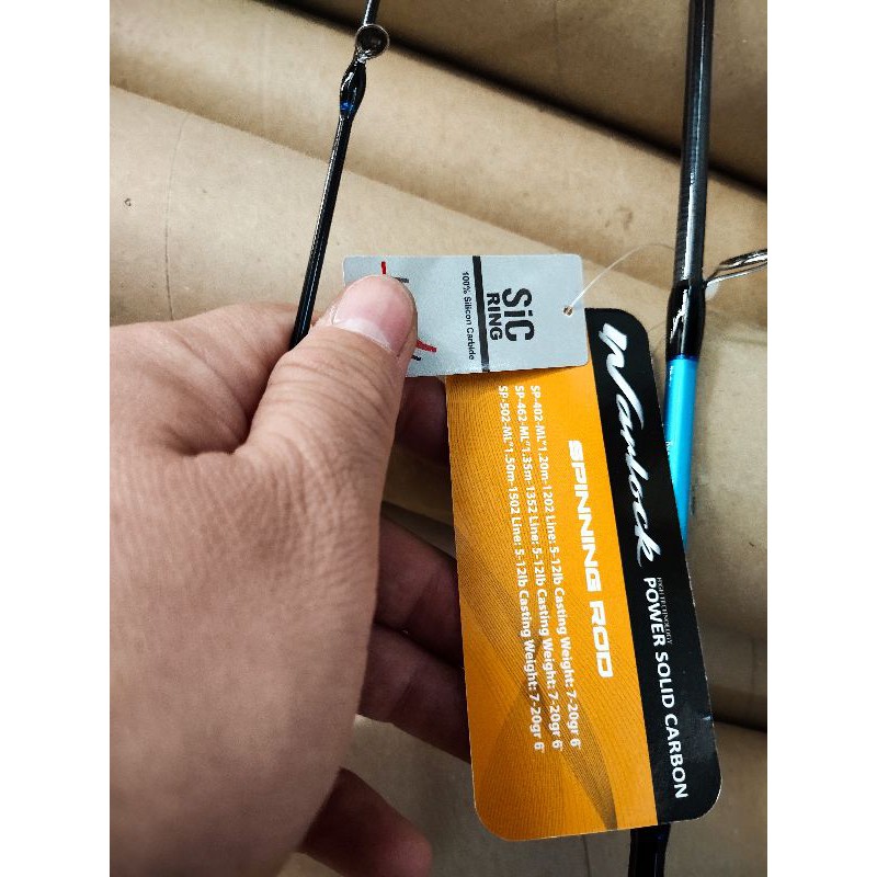 New joran daido solid carbon warlock pilihan 120 135 150 cm