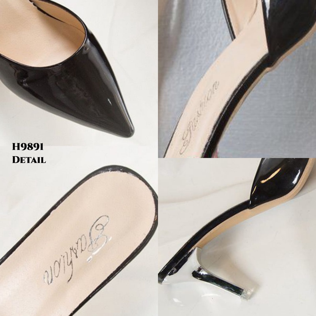 WYN HIGH HEELS SELOP FASHION WANITA FASHION KOREA H9891