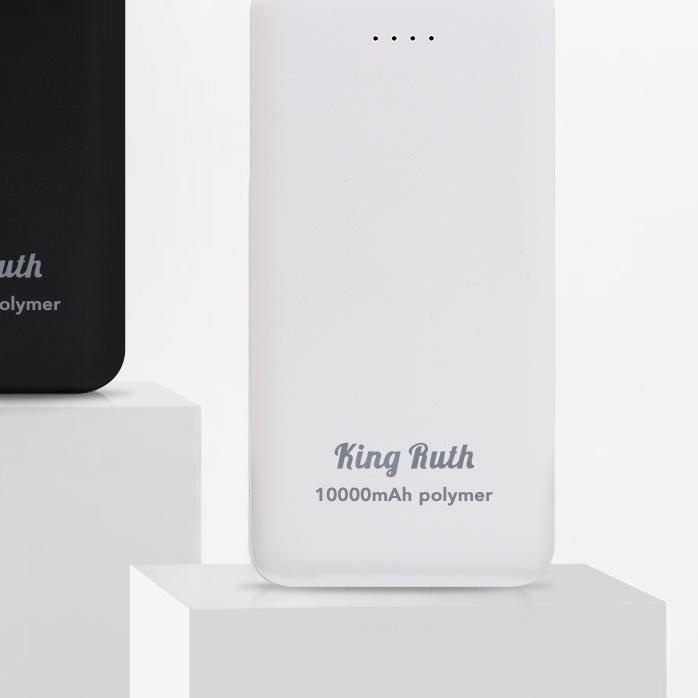 King Ruth K888 PowerBank 10000 mAh Dual USB Portable Power Bank Quick Charge