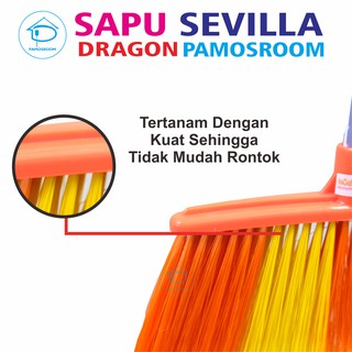 Pamosroom Sapu Senar Sevilla Sapu Nilon Sapu Lantai Rumah Alat