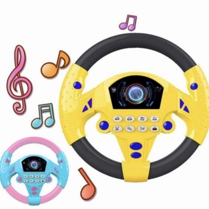 MOMBABY1 Mainan Setir Mobil Anak Steering Wheel / Kado mainan Setir mobil anak