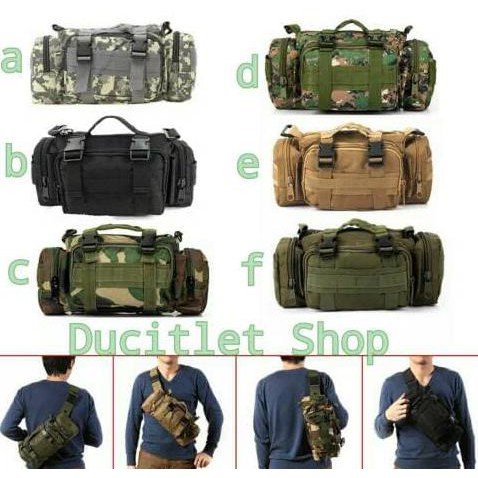Kualitas Terbaik waistbag pria..> Tas/Bag/Waist Bag/WaistBag Army Tactical