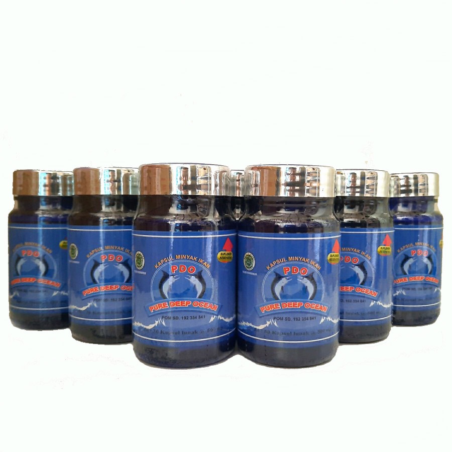 Minyak Ikan PDO - Pure Fish Oil Paket Isi 2 Botol