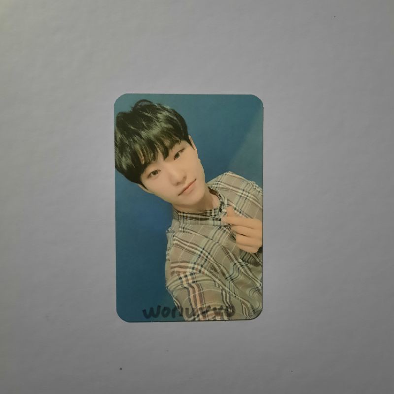 Seventeen hoshi photocard ymmdawn