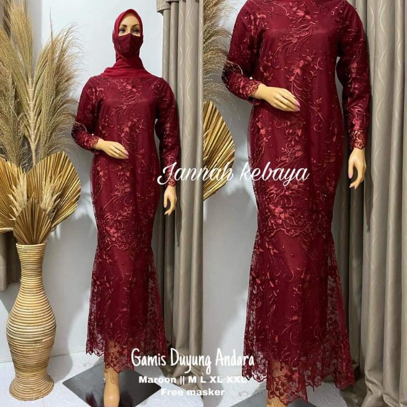 GAMIS ORIGINAL/GAMIS DUYUNG ANDARA/BY JANNAH