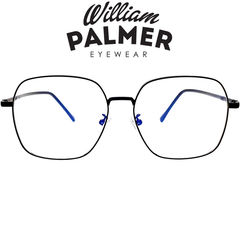 William Palmer Kacamata Pria Wanita Metal 3065  Black