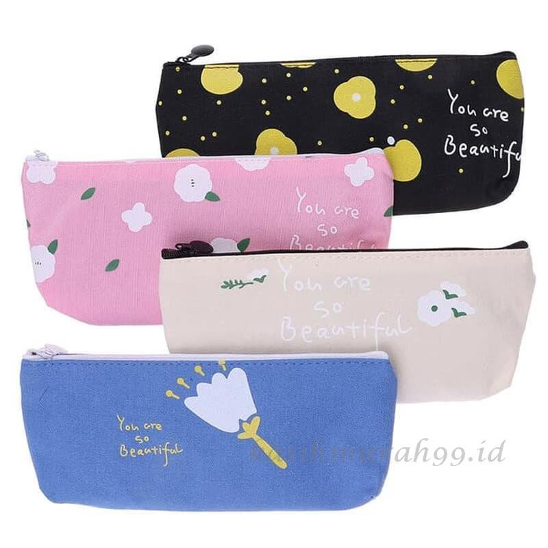 

PROMO! TEMPAT PENSIL YOU ARE SO BEAUTIFUL / TEMPAT KOSMETIK POUCH [KASIHMURAH99.ID]