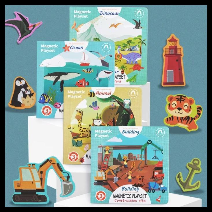 

TERBARUU!! BIANCA - Buku Magnetic Playset Anak / Buku Magnet Anak TERLARIS