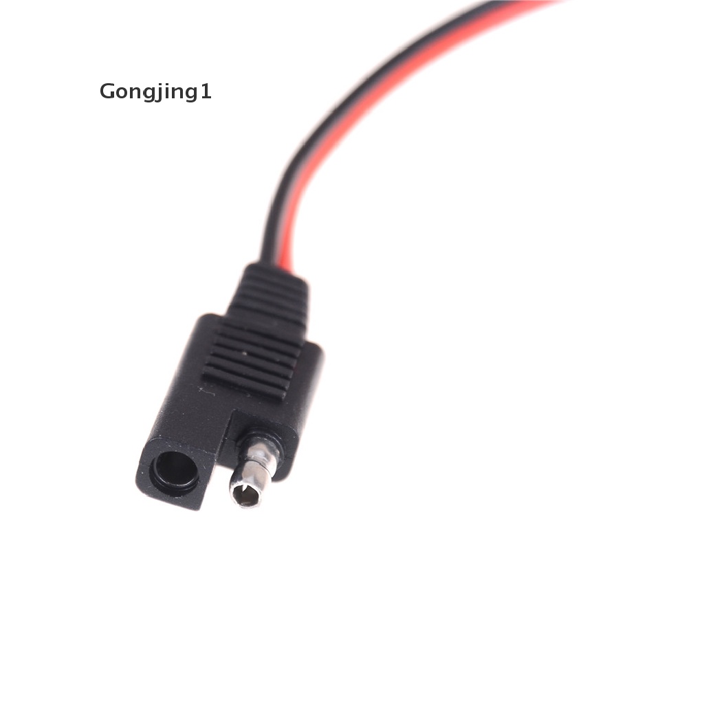 Gongjing1 Kabel Konektor Power DC 18AWG SAE DIY Panjang 30CM