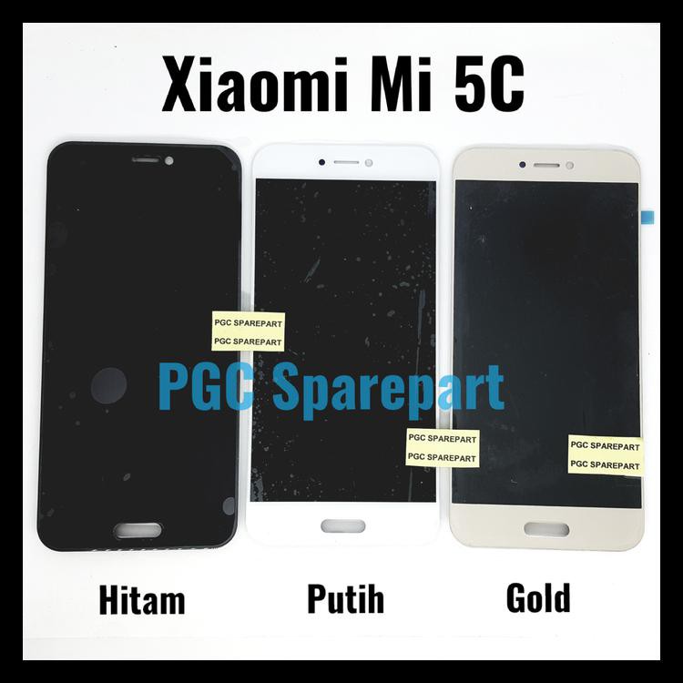 Original Oem Lcd Touchscreen Fullset Xiaomi Mi5C Mi 5C - Emas Kode 1218