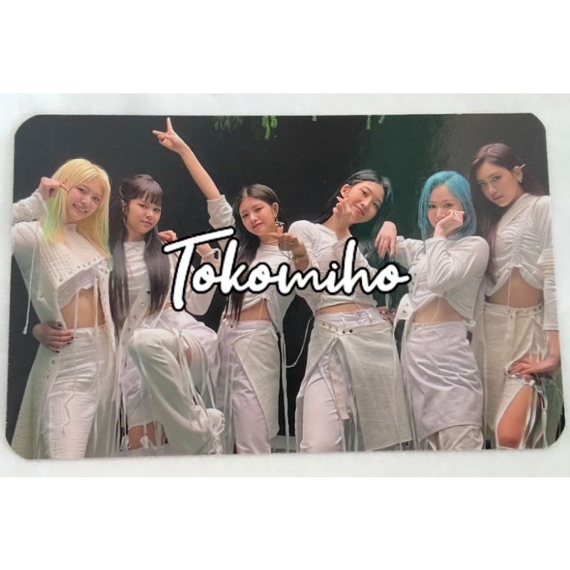 OFFICIAL KPOP GROUP QR PHOTOCARD: EVERGLOW