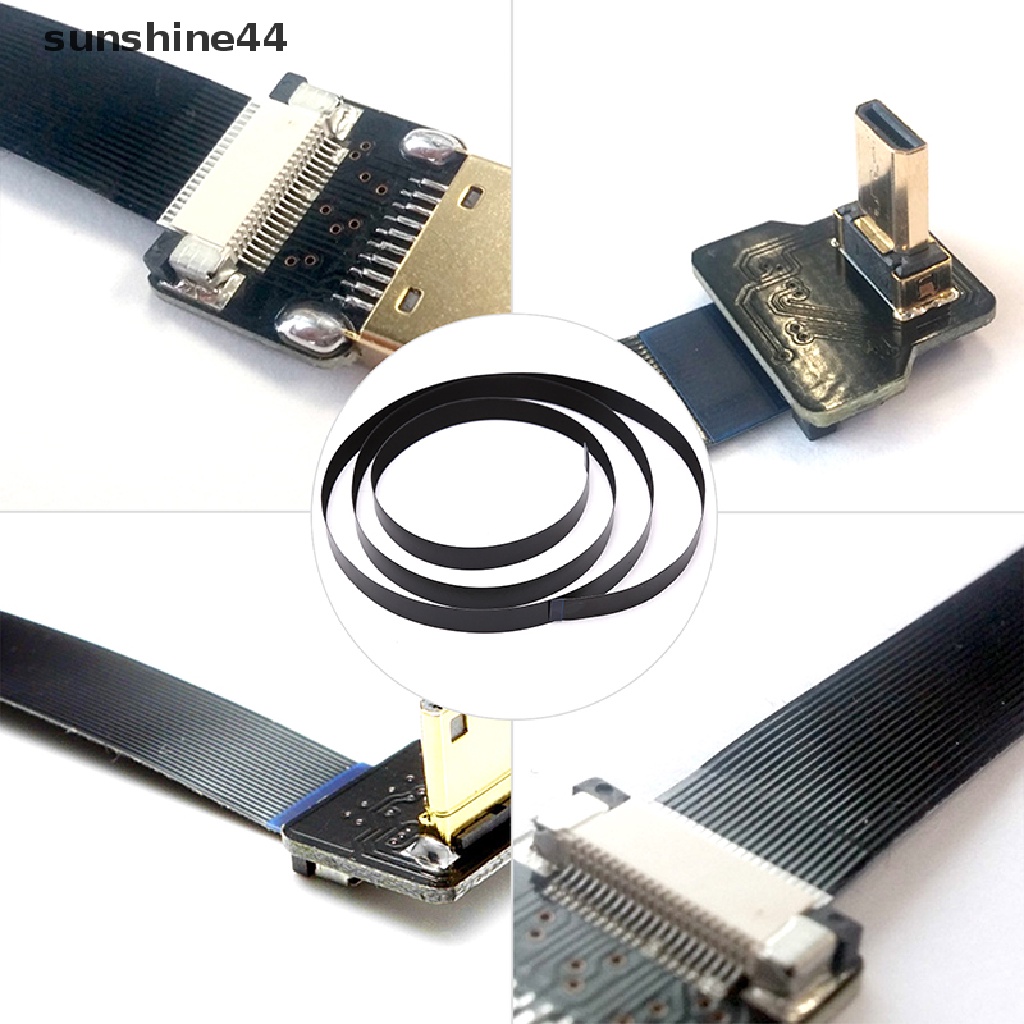 Sunshine Adapter Mini Micro Hdmi 90 Derajat Untuk Fotografi Fpv