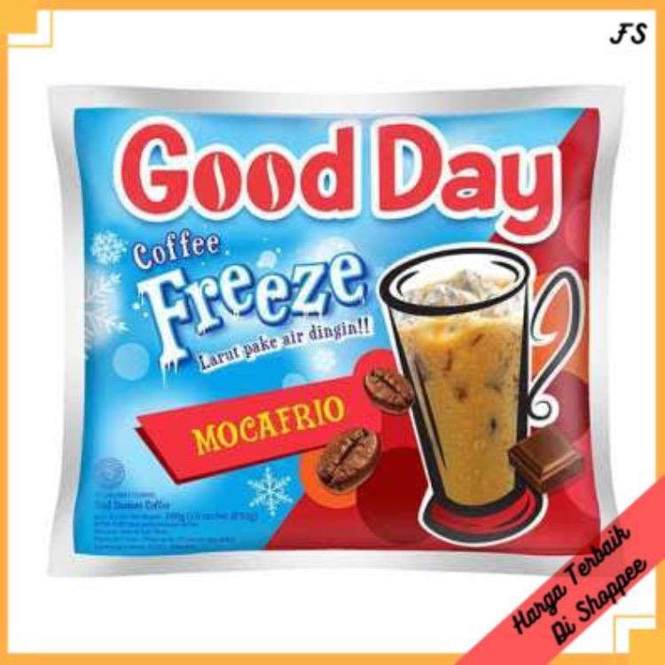 

[ DISTRIBUTOR AGEN KOPI ] KOPI GOOD DAY FREEZE ISI 5 / 10 SACHETS