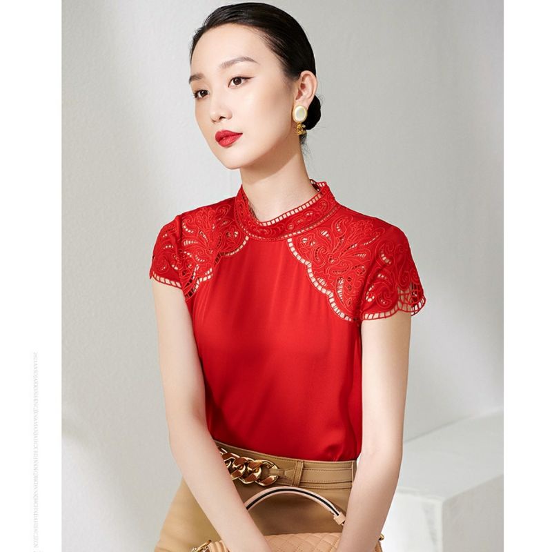 MDLV ~ 0181# Belladona Embroidered Top Atasan Blouse Premium Etnic Fashion Import