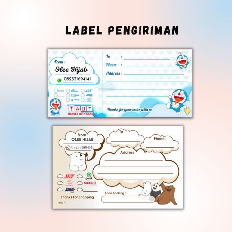 

Stiker Label Pengiriman Olshop