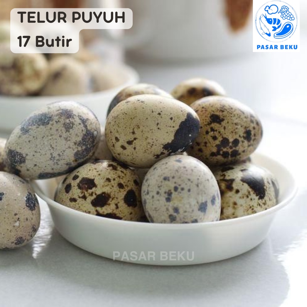 

Telur Puyuh 17 Butir per Pack Protein Daging Pasar Beku Padang