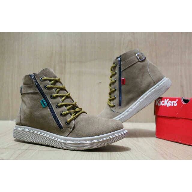 sepatu touring outdoor traveling boot kickers wanita grade ori