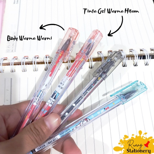 

ZHI XIN Pena Gel Pen 0.5 Hitam
