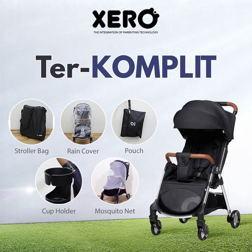 Xero Stroller Auto Fold Cabin Size