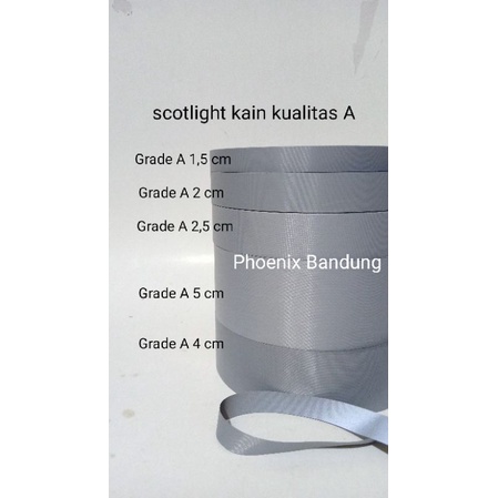 Scotlight / scotlite / reflektive 3.8 dan 5 cm 100meter