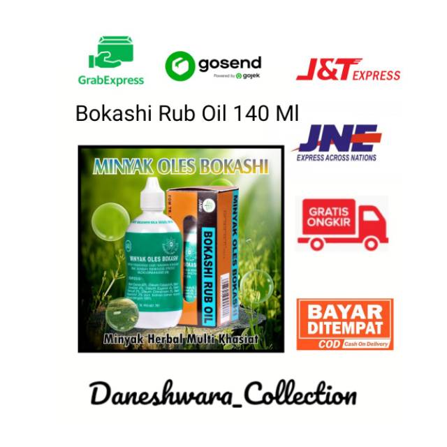 Minyak Oles Bokashi/ Bokashi Rub Oil 140 ml