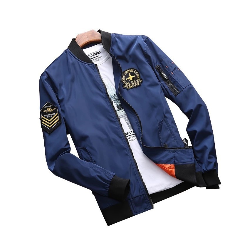 Jaket Bomber Pria - Jaket Pria - Jaket Bomber - Jaket Bomber Pria Terbaru - Jaket Bomber Keren
