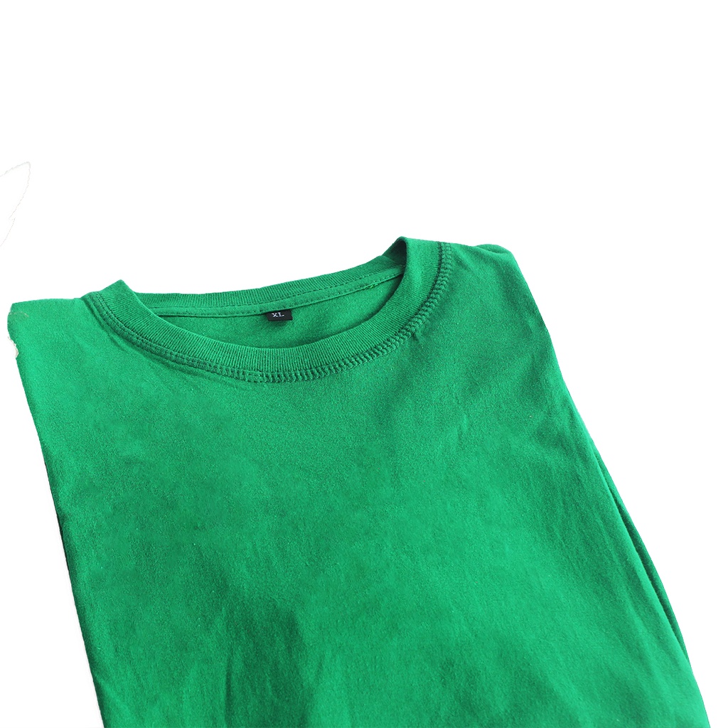 KAOS POLOS PRIA WANITA MURAH WARNA HIJAU