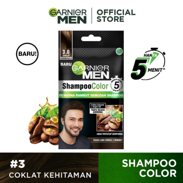 GARNIER MEN SHAMPOO COLOR 10ML+10ML