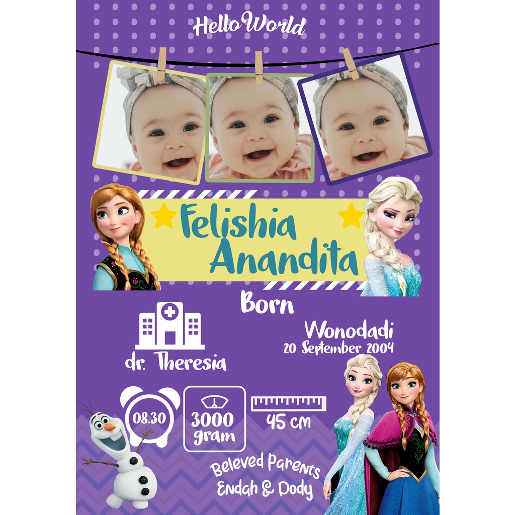 MILIKI DESAIN BIODATA BAYI HARGA TERJANGKAU BANYAK PILIHAN BIODATA ANAK BIODATA KELAHIRAN-40