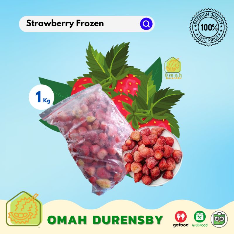 

Strawberry Frozen | Stroberi frozen kemasan 1 kg