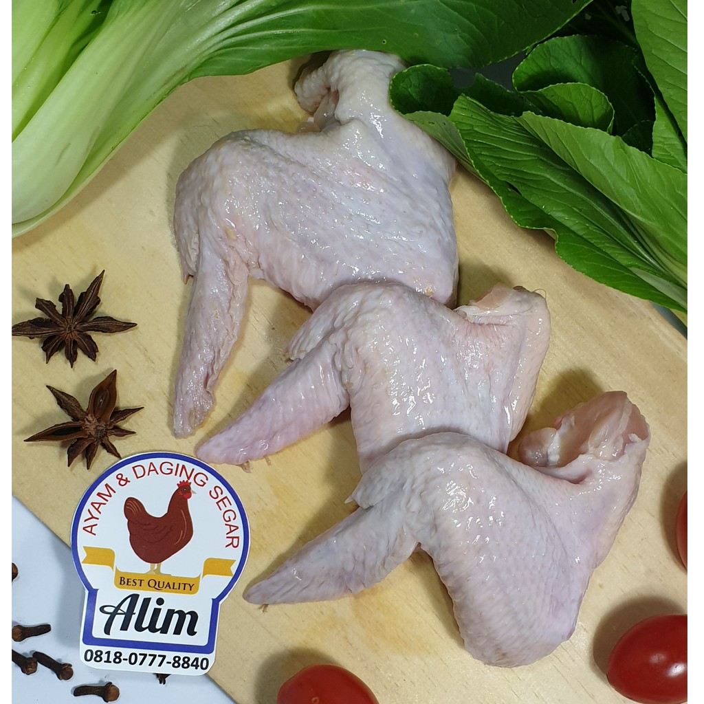 

Sayap Ayam 1KG (Chicken Wings)