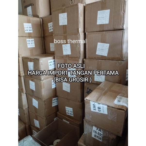 

RB KERTAS LABEL THERMAL 100x150 sticker BARCODE ukuran A6 100 x 150