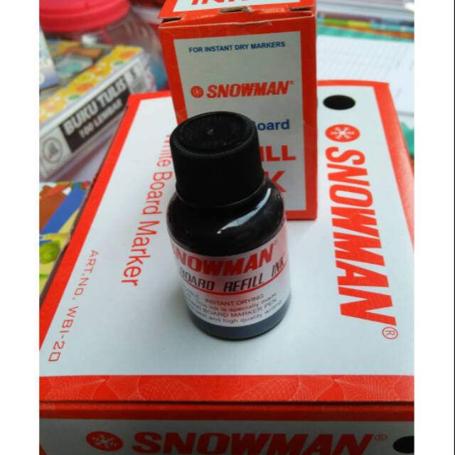 

Tinta snowman white board